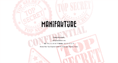 Desktop Screenshot of manifakture.com
